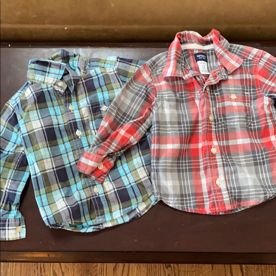 Two Carters Button Down Shirts